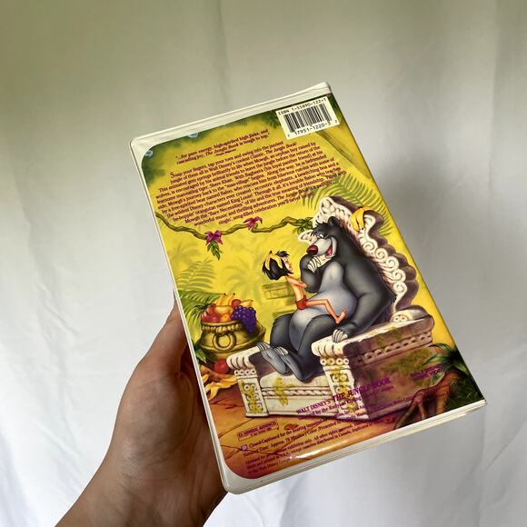 Disney's The Jungle Book VHS Tape - Classic Animated Film - Picture 2 of 4